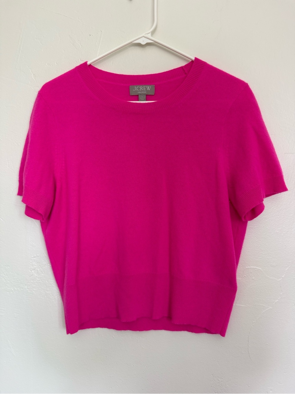 J. Crew Cashmere Sweater Top L